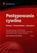 Okładka książki Postępowanie cywilne