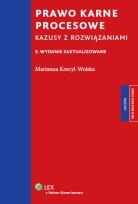 Okładka książki Prawo karne procesowe