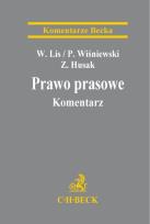 Okładka książki Prawo prasowe Komentarz