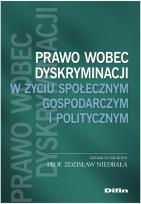Opakowanie Prawo wobec dyskryminacji w życiu społecznym, gospodarczym i politycznym