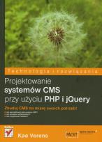 Okładka książki Projektowanie syst. CMS przy użyciu PHP i jQuery