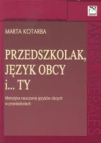 Okładka książki Przedszkolak, język obcy i ty