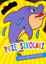 Okładka książki Przedszkolaki uczą się kolorów - Delfin
