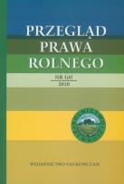 Opakowanie Przegląd prawa rolnego 1/6/2010