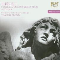 Okładka książki Purcell: Funeral music for Queen Mary Anthems
