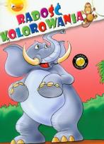 Opakowanie Radość kolorowania słoń