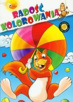Opakowanie Radość kolorowania wiewiórka