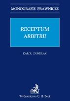 Okładka książki Receptum arbitrii