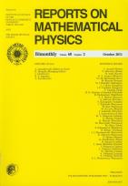Opakowanie Reports on Mathematical Physics 68/2 Pergamon