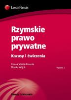 Okładka książki Rzymskie prawo prywatne Kazusy i ćwiczenia