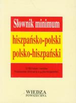 Okładka książki Słownik minimum hiszpańsko-polski polsko-hiszpański