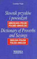 Okładka książki Słownik przysłów i powiedzeń angielsko-polski polsko-angielski