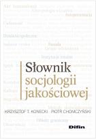 Okładka książki Słownik socjologii jakościowej