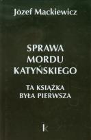 Okładka książki Sprawa mordu katyńskiego