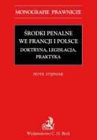 Okładka książki Środki penalne we Francji i Polsce