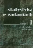 Okładka książki Statystyka w zadaniach cz.1 Statystyka opisowa
