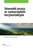 Okładka książki Stosunki pracy w samorządzie terytorialnym