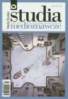 Opakowanie Studia medioznawcze 1/2012