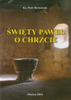 Okładka książki Święty Paweł o chrzcie