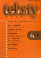 Opakowanie Teksty drugie 6/2011 Humanistyka i nowoczesność