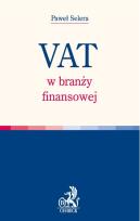 Okładka książki Vat w branży finansowej