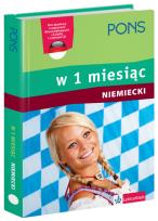 Okładka książki W 1 miesiąc - Niemiecki PONS