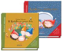 Okładka książki W Karzełkowie złota jesień / Karzełkowo w śnieżnej czapie z płytą CD