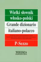 Okładka książki Wielki słownik włosko-polski Tom III P-Sezzo