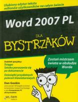 Okładka książki Word 2007 PL dla bystrzaków