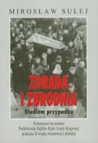 Okładka książki Zdrada i zbrodnia Studium przypadku