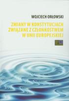 Okładka książki Zmiany w konstytucjach związane z członkostwem w Unii Europejskiej