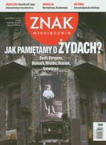 Okładka książki Znak 685 6/2012 Jak pamiętamy o Żydach