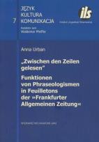 Okładka książki Zwischen den Zeilen gelesen