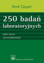 Okładka książki 250 badań laboratoryjnych