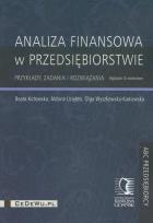 Okładka książki Analiza finansowa w przedsiębiorstwie