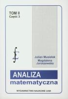 Okładka książki Analiza matematyczna Tom 2 część 3 Miara i całka zagadnienia szczegółowe
