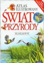 Okładka książki Atlas ''Świat Przyrody'' 4-6 ROŻAK/NE