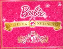 Opakowanie Barbie kuferek księżniczki 4DVD