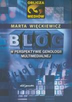 Okładka książki Blog w perspektywie genologii multimedial