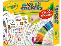 Okładka książki Crayola Maxi zestaw z naklejkami