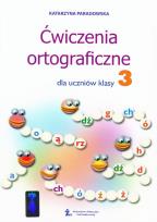 Okładka książki Ćwiczenia ortograficzne dla uczniów kl. 3 ŻAK