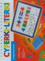 Okładka książki Cyferki, literki magnetyczne ALEX