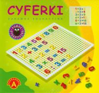 Opakowanie Cyferki w pudełku ALEX