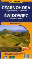 Opakowanie Czarnohora część północno-zachodnia Świdowiec część wschodnia mapa turystyczna