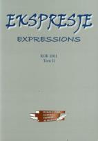 Opakowanie Ekspresje tom 2 Rok 2011