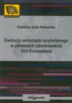 Okładka książki Ewolucje samorządu terytorialnego w państwach członkowskich Unii Europejskiej