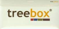 Okładka książki Fiszki Treebox Poradnik + pudełko do nauki