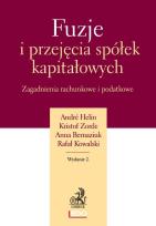 Okładka książki Fuzje i przejęcia spółek kapitałowych Zagadnienia rachunkowe i podatkowe