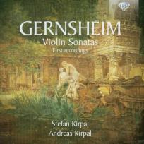 Okładka książki Gernsheim: Violin Sonatas