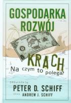 Okładka książki Gospodarka rozwój krach